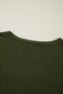 Lightweight Ribbed Knit Button Front V Neck Cardigan